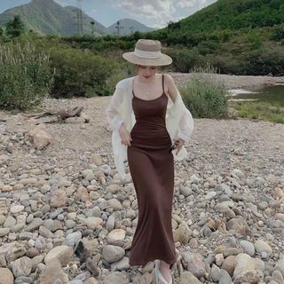 SET ĐẦM KÈM ÁO KHOÁC VOAN - NHƯ Ý BOUTIQUE
