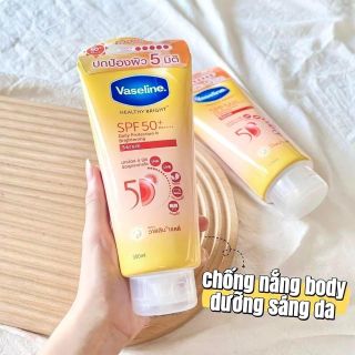 Dưỡng thể Vaseline Thái 50x 320ml mẫu mới