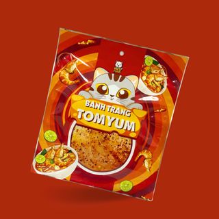 Bánh tráng mini 26 gram Hương vị Tomyum giá sỉ