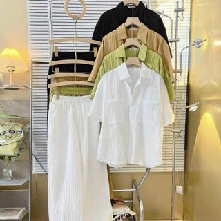 SET BỘ SƠ MI ĐŨI - NHƯ Ý BOUTIQUE