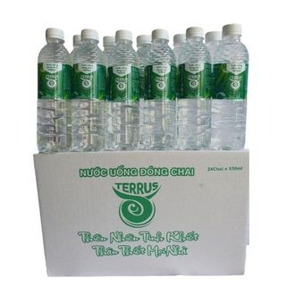 Nước Tinh Khiết Terrus 530ml- Thùng 24 chai