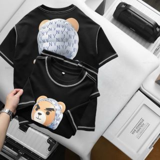 Áo thun mlb labubu kieu unisex