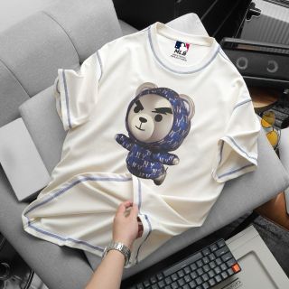 Áo thun mlb labubu kieu unisex