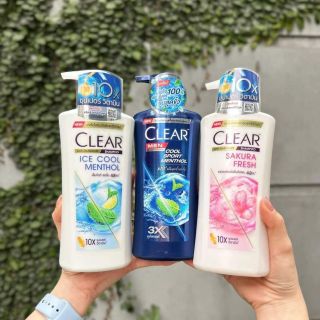 Dầu gội Clear Thái 390ml - 400ml tùy mẫu giá sỉ