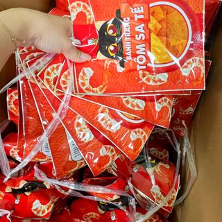 Bánh tráng mini 26 gram Hương vị Tôm sa tế