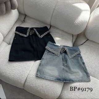QUẦN VÁY JEAN LẬT LAI ÉP CƯỜM ĐÁ - NHƯ Ý BOUTIQUE