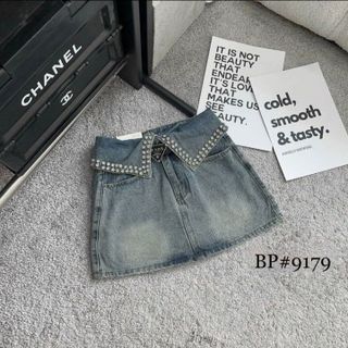 QUẦN VÁY JEAN LẬT LAI ÉP CƯỜM ĐÁ - NHƯ Ý BOUTIQUE