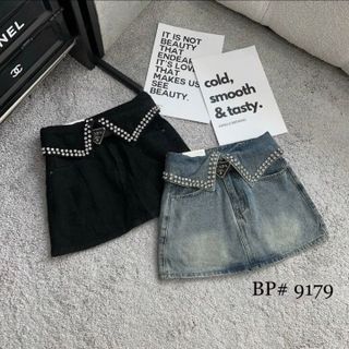 QUẦN VÁY JEAN LẬT LAI ÉP CƯỜM ĐÁ - NHƯ Ý BOUTIQUE