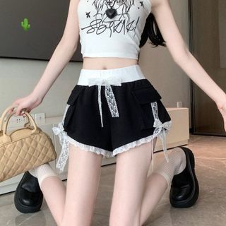 QUẦN SORT NGẮN PHỐI REN TÚI HỘP - NHƯ Ý BOUTIQUE