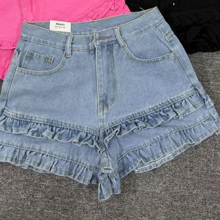 QUẦN SỌT JEAN LƯNG CAO BÈO 2 TẦNG - NHƯ Ý BOUTIQUE