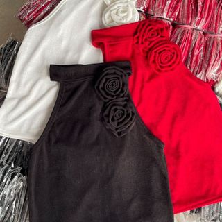 ÁO NHŨ QC ĐÍNH BÔNG VẢI - NHƯ Ý BOUTIQUE