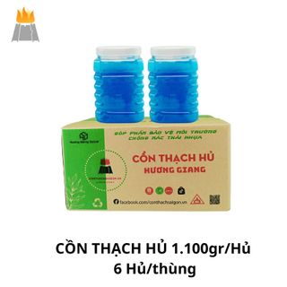 Cồn thạch Hủ Sài Gòn 1.100gr/hủ - Thùng 6 hủ - Cháy lâu, lửa mạnh - Chuyên dùng cho nấu món lẩu giá sỉ