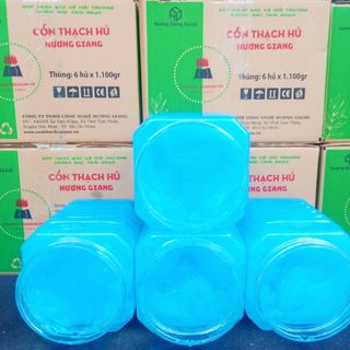 Cồn thạch Hủ Sài Gòn 1.100gr/hủ - Thùng 6 hủ - Cháy lâu, lửa mạnh - Chuyên dùng cho nấu món lẩu
