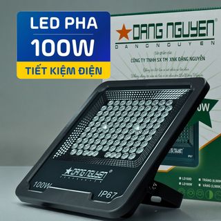 [ĐÈN PHA ĐIỆN] Công suất 100W, Chip Led tiên tiến, thích hơp cho không gian rộng tiết kiệm điện năng giá sỉ