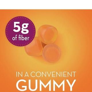 (Hàng Mỹ) Kẹo dẻo bổ sung chất xơ Metamucil Fiber Supplement 5g (72 Viên)