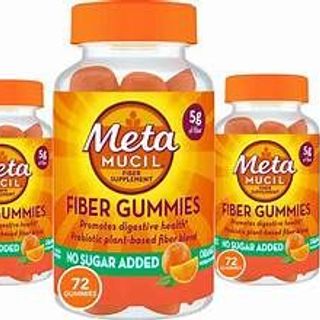 (Hàng Mỹ) Kẹo dẻo bổ sung chất xơ Metamucil Fiber Supplement 5g (72 Viên) giá sỉ