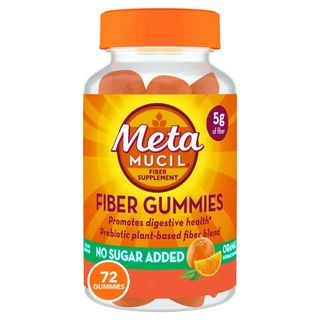 (Hàng Mỹ) Kẹo dẻo bổ sung chất xơ Metamucil Fiber Supplement 5g (72 Viên)