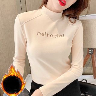 ÁO THUN GÂN TAY DÀI CỔ LỌ  NHUYATG09 - NHƯ Ý BOUTIQUE