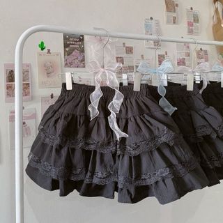 CHÂN VÁY XỐP TẦNG PHỐI REN XINH - NHƯ Ý BOUTIQUE