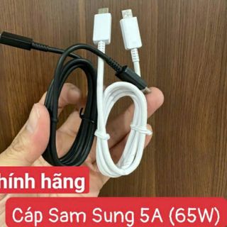 CÁP SẠC SAMSUNG 65W - 5A TYPEC TO TYPEC - CHÍNH HÃNG giá sỉ