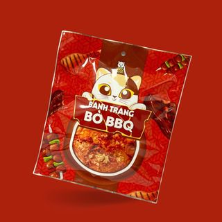 Bánh tráng mini 26 gram Hương vị Bò BBQ giá sỉ