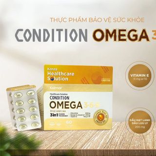 Thực phẩm bảo vệ sức khỏe CONDITION OMEGA 3-6-9 giá sỉ