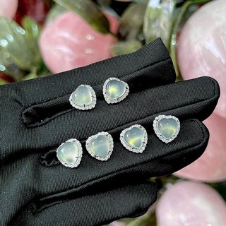 Bông tai bạch nguyệt quang - S925