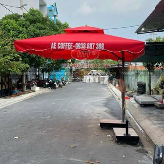 Dù che lệch tâm vuông 3m giá rẻ dù che ngoài trời dù cafe xưởng sản xuất dù che cafe