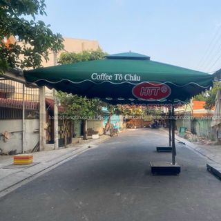 Dù che lệch tâm vuông 3m giá rẻ dù che ngoài trời dù cafe xưởng sản xuất dù che cafe