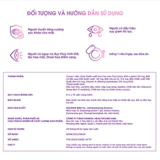 Thực phẩm bảo vệ sức khỏe CONDITION EYE
