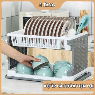 KỆ ÚP BÁT ĐĨA 2 TẦNG TIỆN LỢI giá sỉ