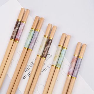 BỘ 10 ĐÔI ĐŨA TRE VÂN ĐÁ XUẤT NHẬT