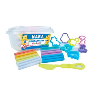 Đất nặn Kiddy Clay 12 màu 1000g BTS-18002 giá sỉ