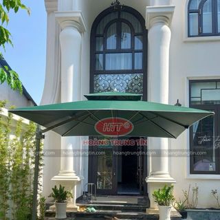 Dù che lệch tâm nghiêng 3m dù che theo hướng nắng dù che ngoài trời giá rẻ