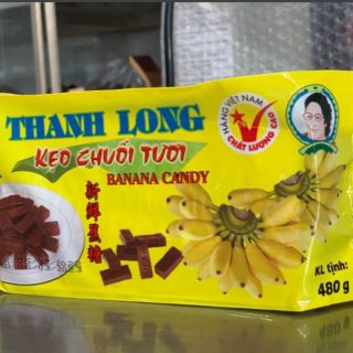 KẸO CHUỐI TƯƠI THANH LONG ĐẶC SẢN BẾN TRE
