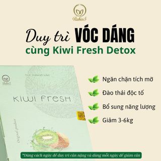 Nước trái cây giảm cân Rubiss Kiwi Fresh Detox - Rubiss Detox chính hãng