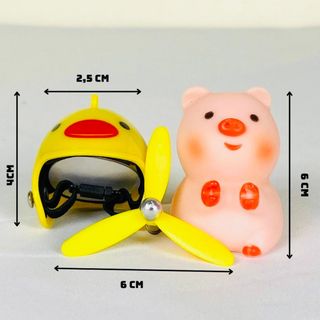 Decor _ heo hồng gắn xe ô tô, xe máy, decor trang trí dễ thương