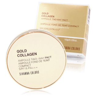🔥 Phấn Nén Kiêm Dầu, Chống Nắng Sivanna Gold Collagen