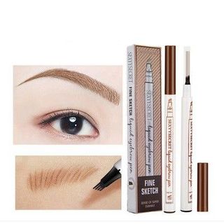 ☘ Chì Kẻ Mày Phẩy Sợi Không Thấm Nước ĐIÊU KHẮC 4D Fine Sketch