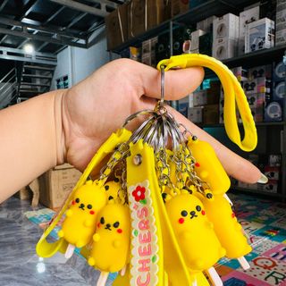 Móc Khoẻ Dẻo hình dễ thương CÓ DÂY ĐEO hình ngẫu nhiên