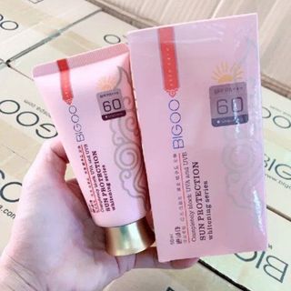 Kem Nền Chống Nắng BIGOO Sun Protection SPF60 Hàn Quốc 80ml