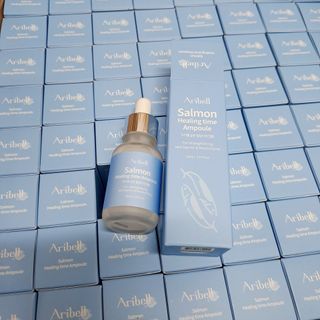 BỘ 4 MÓN MỸ PHẨM PHỤC HỒI CẤP ẨM DÀNH CHO DA KHÔ NHẠY CẢM SALMON CÁ HỒI KOREA