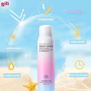 XỊT CHỐNG NẮNG DƯỠNG TRẮNG DA MAYCREATEMOISTURIZING150ML