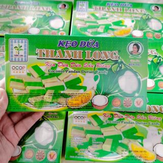 KẸO DỪA DỨA SẦU RIÊNG THANH LONG ĐẶC SẢN BẾN TRE