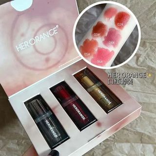 ⭐ Set 3 Cây Son Thỏi Siêu Lì HERORANGE giá sỉ