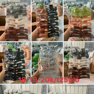Kẹp  nơ +Vuông (lố 12) thùng 250lố-300lố