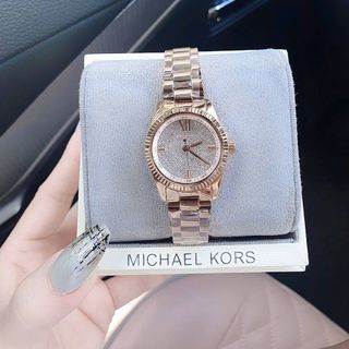ĐỒNG HỒ NỮ CAO CẤP M KORS MẶT FULL ĐÁ SIZE MINI 3
