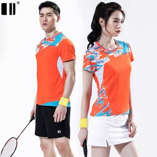 quần áo cầu lông nam nữ vải thoáng mát