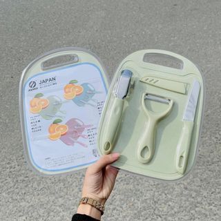 BỘ DAO NHÀ BẾP KÈM THỚT 509