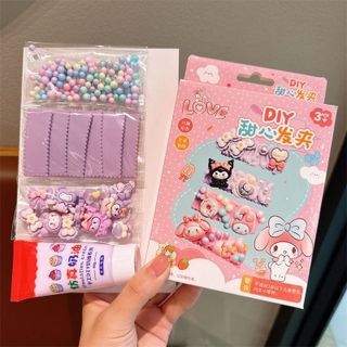 HỘP PHỤ KIỆN DIY LÀM KẸP TÓC MS1100